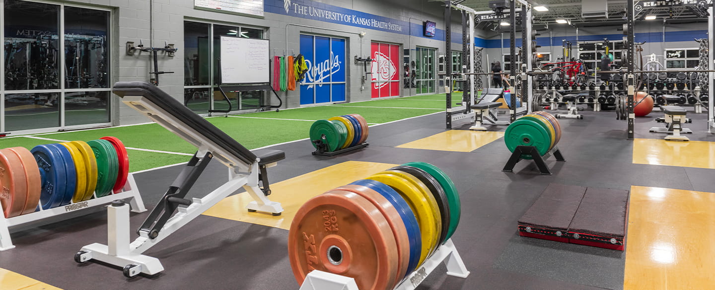 Sports Performance Center in Overland Park interior