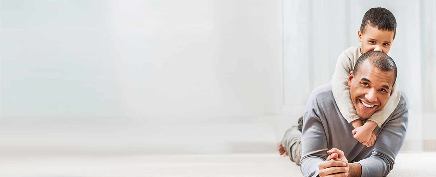 nephrology patient with son at the University of Kansas Health System