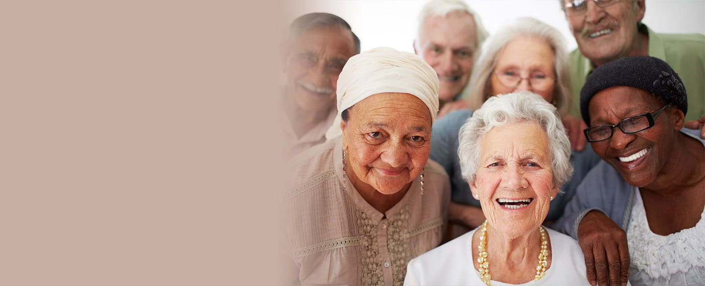 Group of happy people