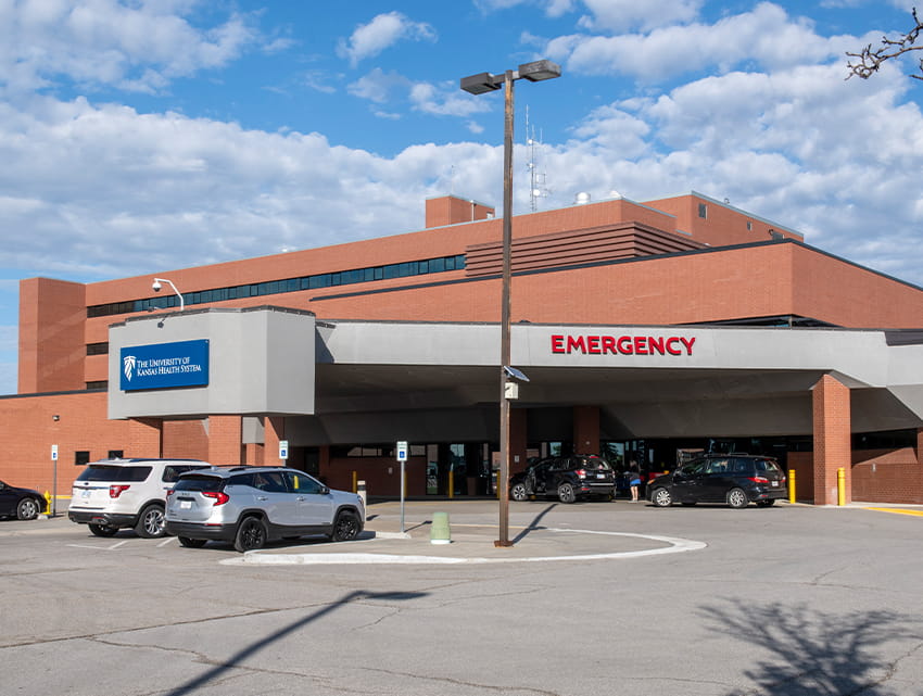 The University of Kansas Health System Emergence Room at Olathe Hospital