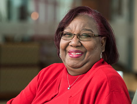 Heart patient Lola Brown