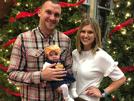 BMT and fertility care patient Rebecca Hertzog-Burns.