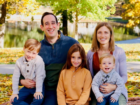 Midwifery Patient Kara Amato and her family