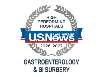 US News Best hospital - Gastroenterology and GI Surgery