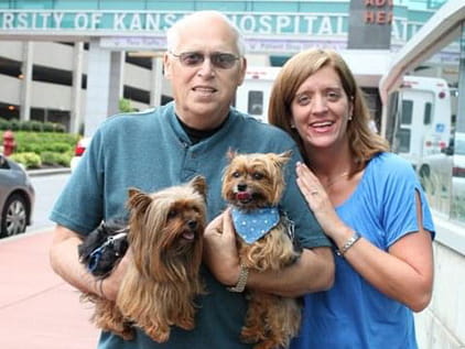 Ginger Ireland and her father