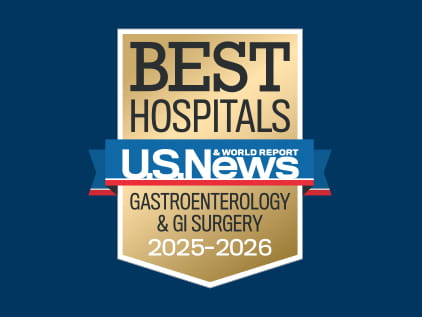 US News and World Report Best Hospitals badge