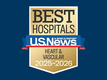 U.S. News and World Report Best Hospitals badge